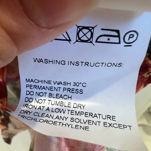 NWT new Anthropologie Farm Rio claudette halter top SMALL red floral flounced - Picture 13 of 17